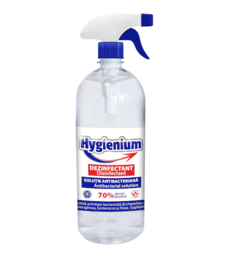 Solutie dezinfectanta pentru maini Hygienium efect antibacterian 1000 ml Hygienium